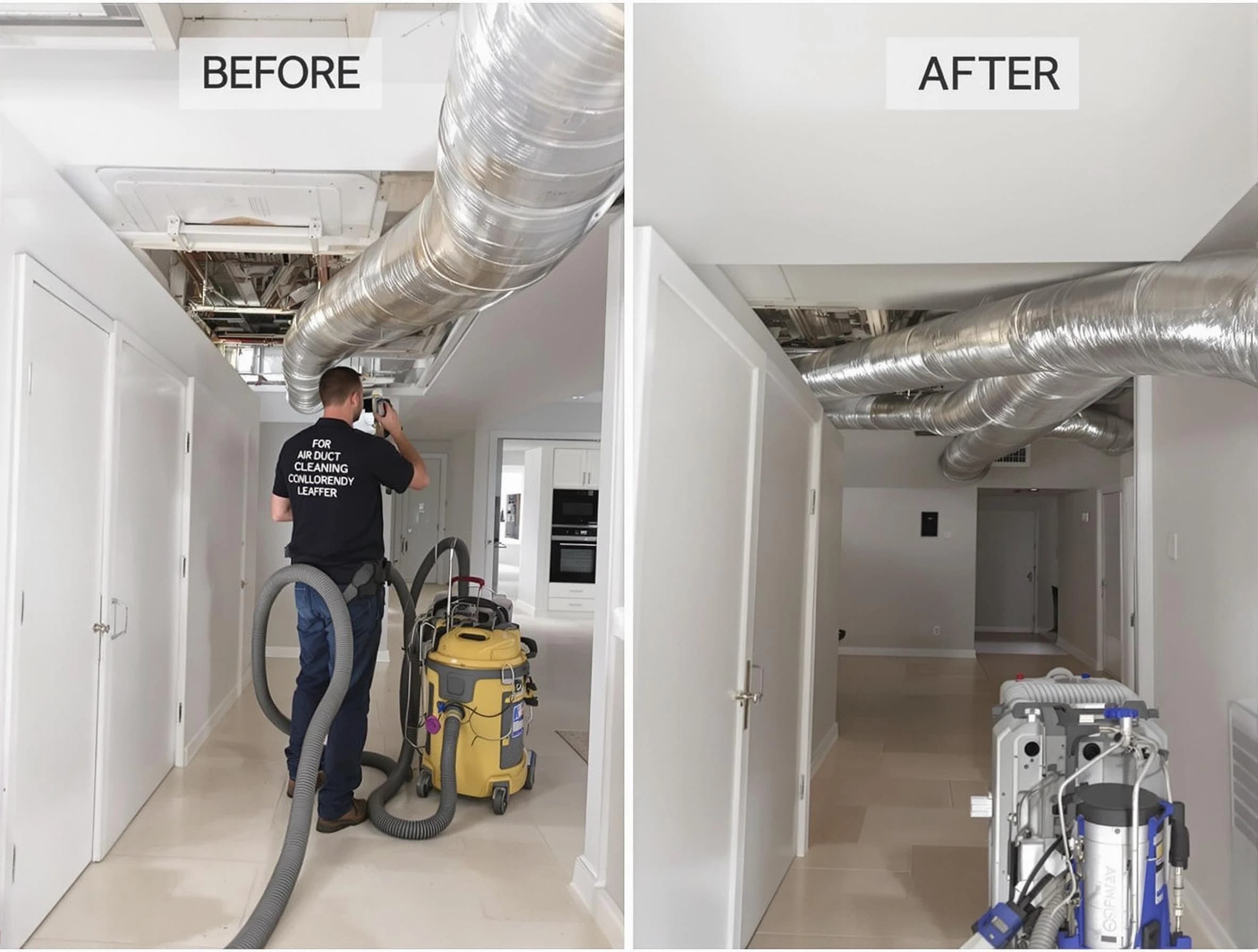 West Jordan Air Duct Cleaning professional performing thorough air duct cleaning in West Jordan