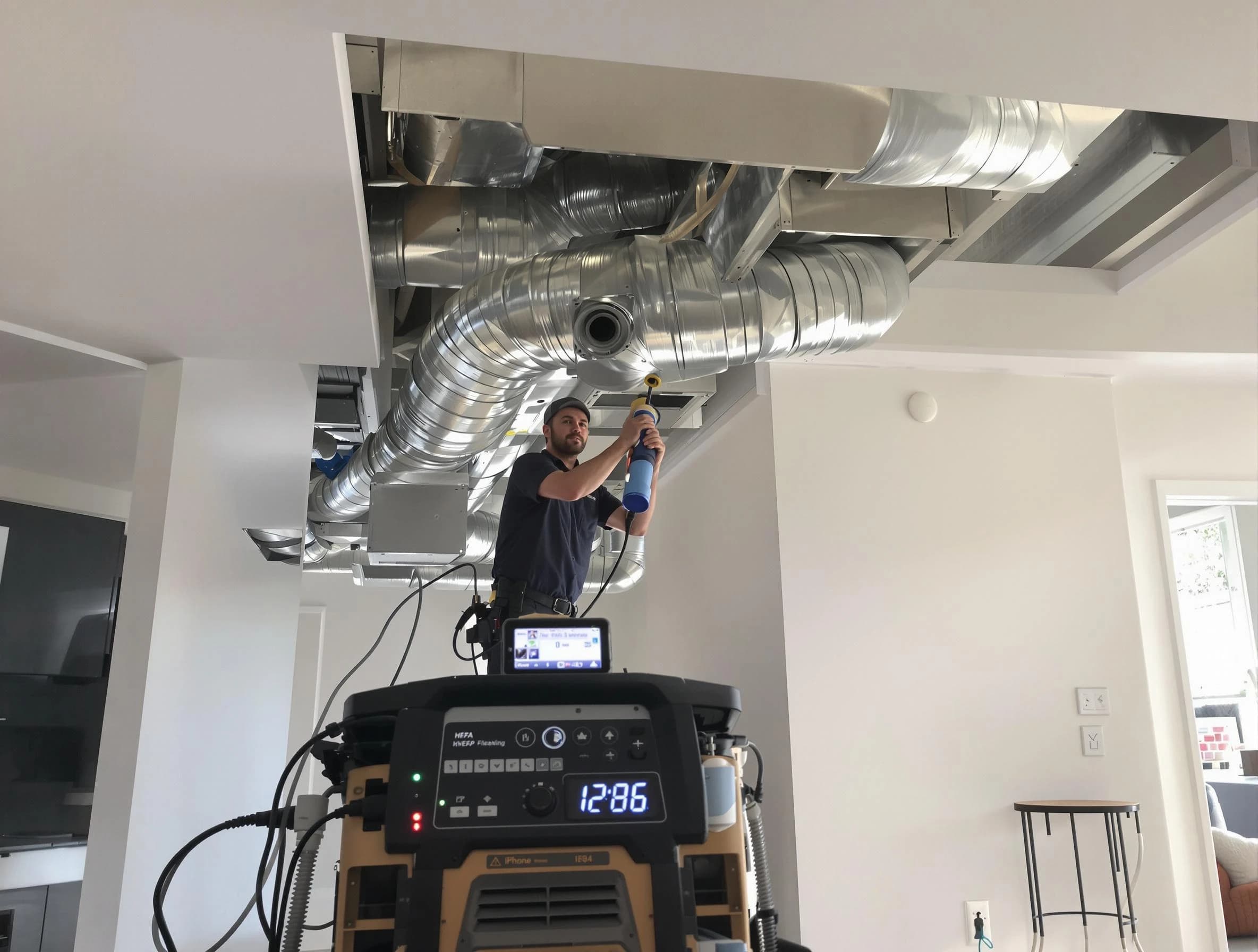 Advanced pure air duct cleaning by West Jordan Air Duct Cleaning in West Jordan