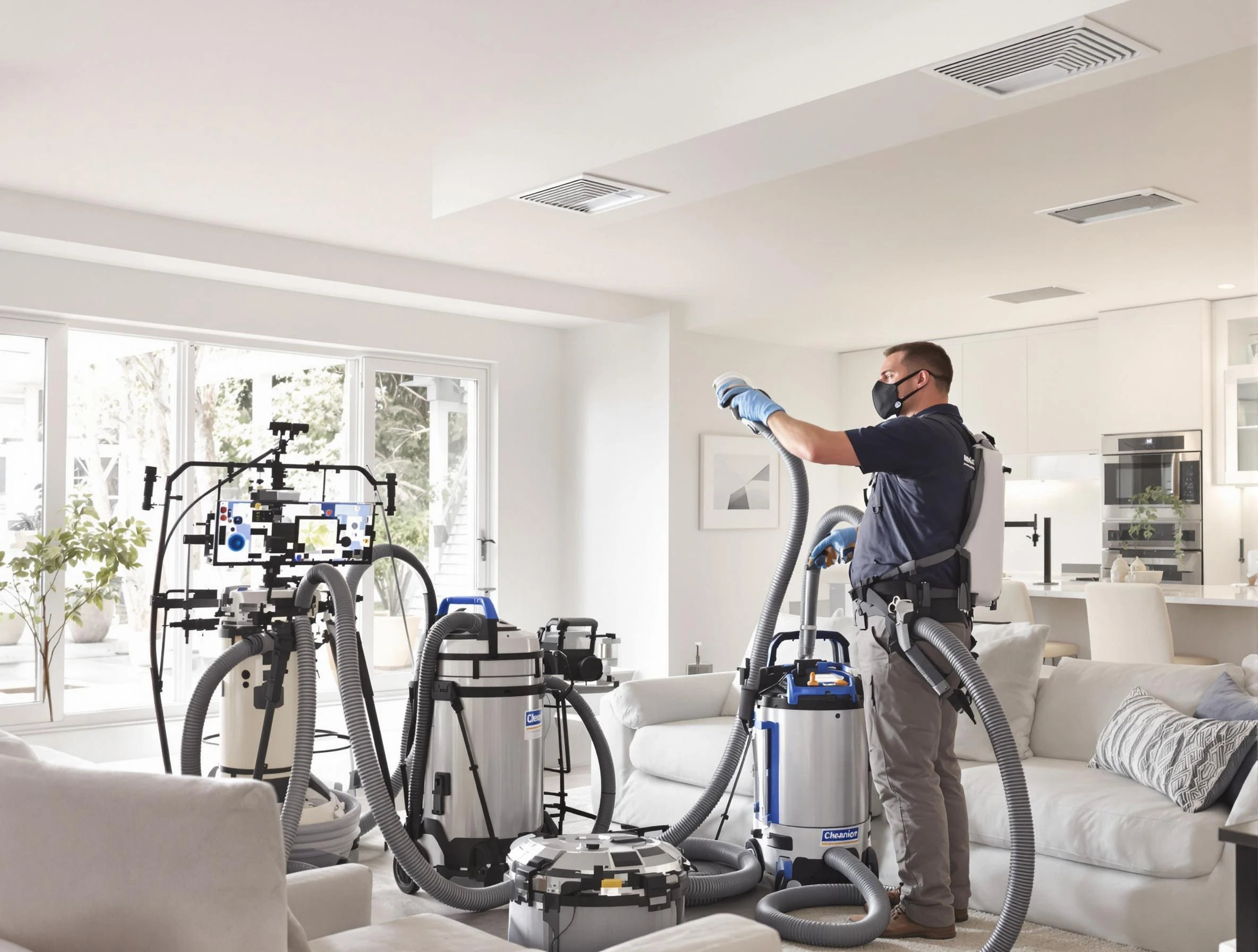 Professional AC duct cleaning by West Jordan Air Duct Cleaning in West Jordan
